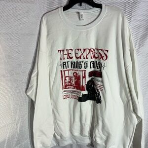 3XL After Color Harry Potter Hogwarts Express Crewneck Sweatshirt